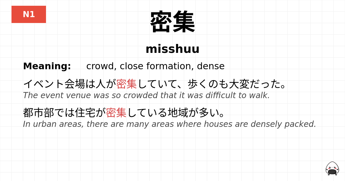 密集 flashcard