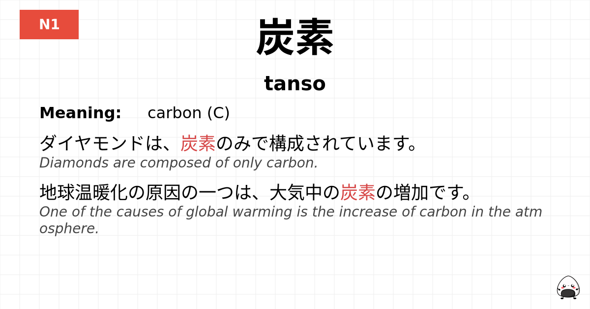 炭素 flashcard