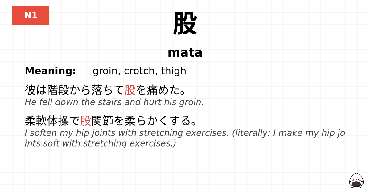 股 flashcard