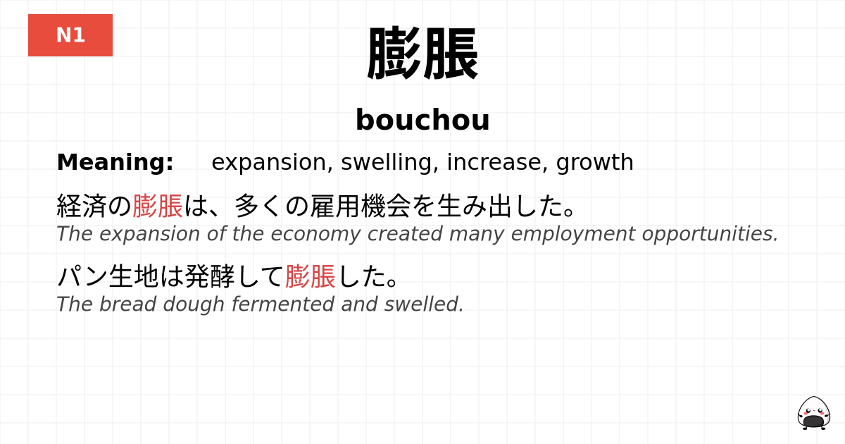膨脹 flashcard